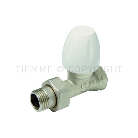 VALVOLA DIRITTA CR MAXIMA PRETENUTA RADIATORE 1/2" ATT G1/2"F - 3325 TIEMME 3320011 1