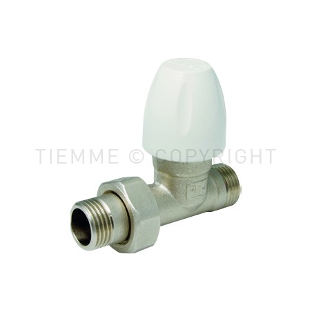 VALVOLA DIRITTA CR MAXIMA PRETENUTA RADIATORE 1/2" ATT 24X19(18) - 3320 TIEMME 3320013 1