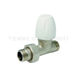 VALVOLA DIRITTA NI MAXIMA RADIATORE 1/2" ATT 1/2"(16) - 3320 TIEMME 3320028 1