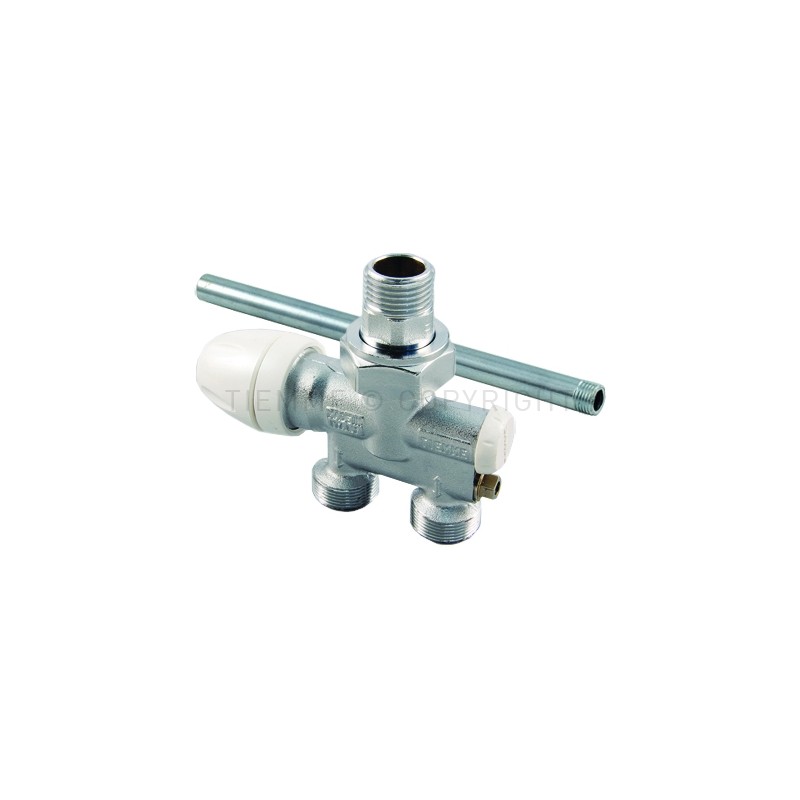 VALVOLA CR MONO/BITUBO DUAL SONDA METALLICA 1/2" ATT 24X19(18) INT 38 - 3383K TIEMME 3380002 1 VALVOLA CR MONO/BITUBO DUAL SONDA METALLICA 1/2" ATT 24X19(18) INT 38 - 3383K TIEMME 3380002 1