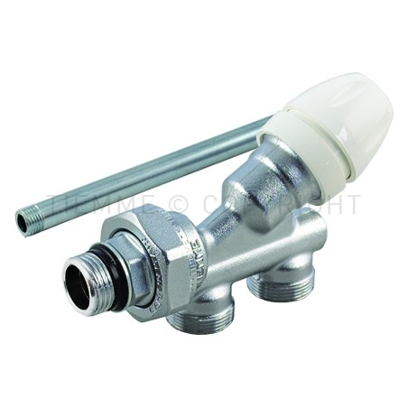VALVOLA CR MONOTUBO COMPATTA SONDA METALLICA 1/2" ATT 24X19(18) INT 36 - 3387K TIEMME 3380034 1