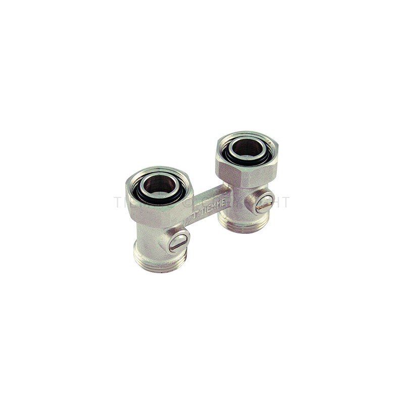 DISTRIBUTORE BITUBO DIRITTO NI ATT PAVIMENTO 3/4"FEM - ATT 3/4"(18) - 3391 TIEMME 3390001 1