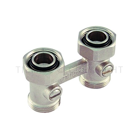 DISTRIBUTORE BITUBO DIRITTO NI ATT PAVIMENTO 3/4"FEM - ATT 3/4"(18) - 3391 TIEMME 3390001 1