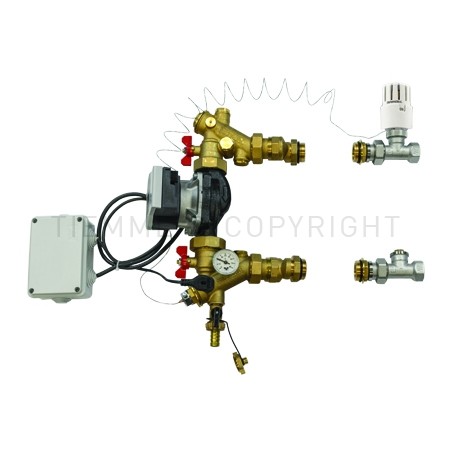 GRUPPO MISC PUNTO FISSO VALVOLA DIR POMPA WILO PARA 44402 1" - 3899G3 TIEMME 3890008 1