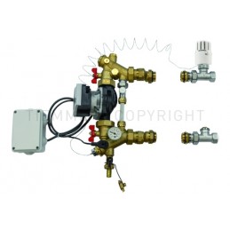 GRUPPO MISC PUNTO FISSO VALVOLA DIR BYPASS SENZA POMPA 1" - 3899G3BY TIEMME 3890024 1