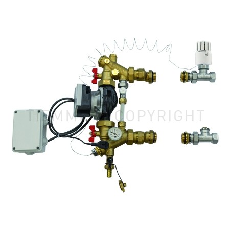 GRUPPO MISC PUNTO FISSO VALVOLA DIR BYPASS SENZA POMPA 1" - 3899G3BY TIEMME 3890024 1