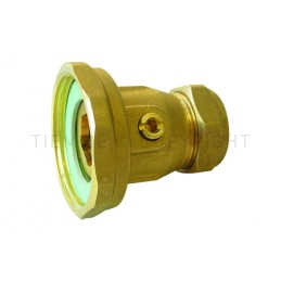 ATTACCO POMPA VALVOLA SFERA CONNESSIONE TUBO CU Ø 22 X 1"1/2 - 3888 TIEMME 4500041 1