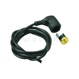 TERMOSTATO DI SICUREZZA BIMETALLICO A PASTIGLIA CAVO COLLEGAMENTO 55 gradiC - 2075KIT01 TIEMME 4500051 1