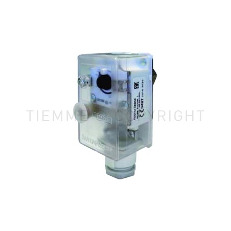 PRESSOSTATO DI MASSIMA PRESSIONE A REINSERZIONE MANUALE 2 ö 5,5 BAR IP44 - 2074MAX TIEMME 750068 1