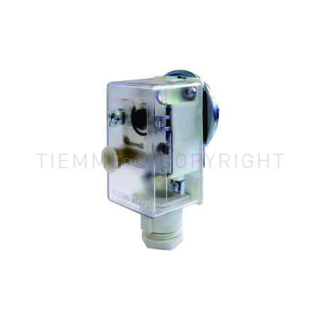 PRESSOSTATO DI MINIMA PRESSIONE A REINSERZIONE MANUALE 0,5 ö 2,5 BAR IP44 - 2074MIN TIEMME 750069 1