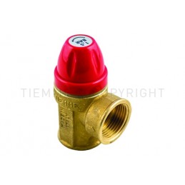 VALVOLA SICUREZZA F - F 3/4"X3/4" 8 BAR - 1927 TIEMME 1920030 1