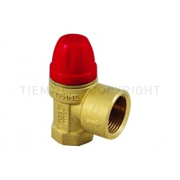 VALVOLA SICUREZZA F - F MAGGIORATA 1/2"X3/4" 3 BAR - 1917M TIEMME 1920040 1