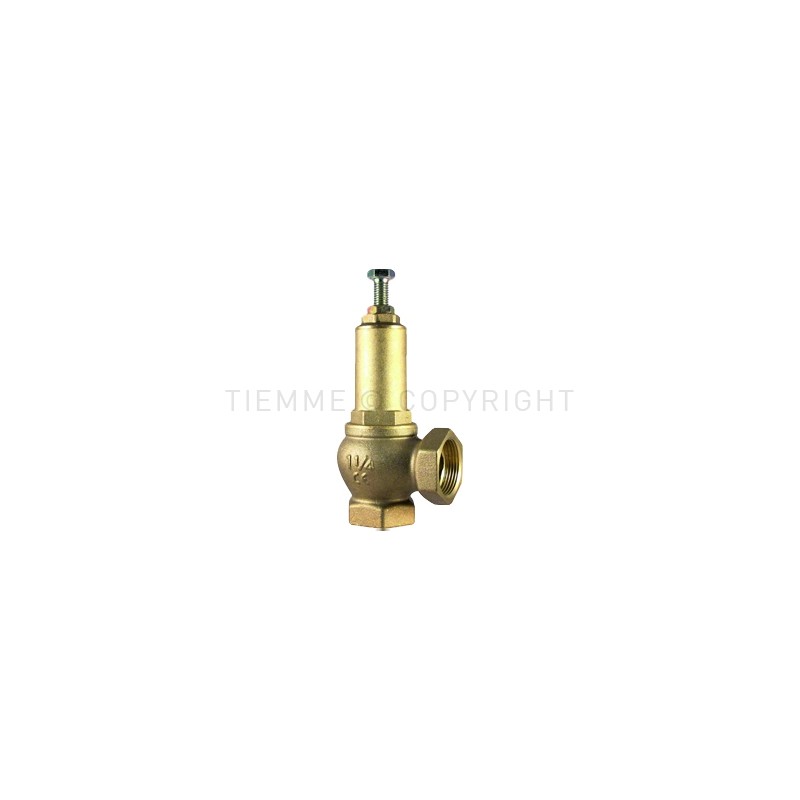 VALVOLA LIMITATRICE PRESSIONE F - F 90 gradi OTTURATORE PTFE, TARABILE 0 - 16 BAR 2" - 1921OP TIEMME 1960043 1