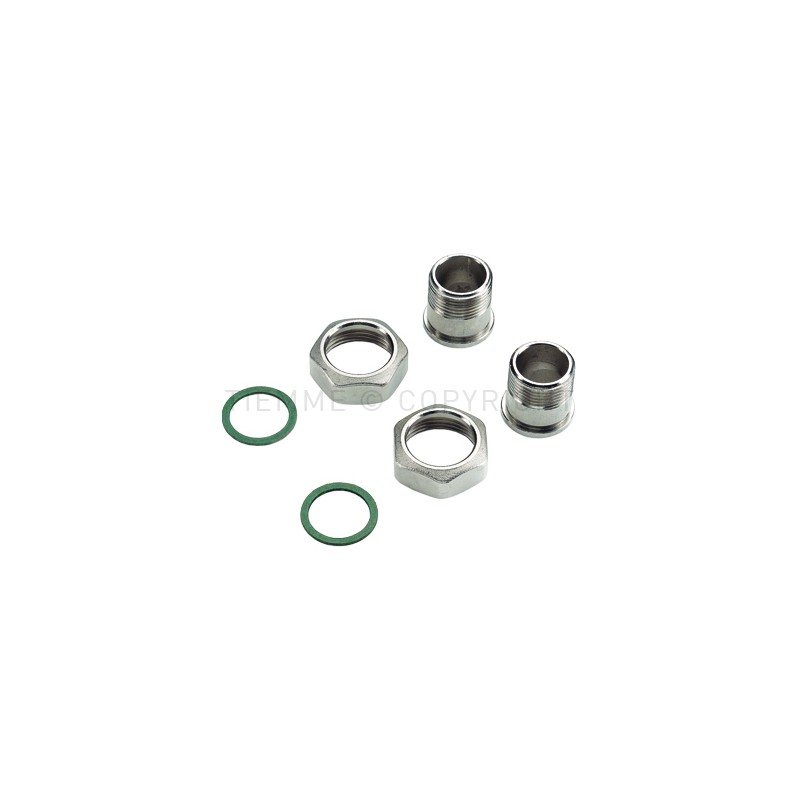 KIT BOCCHETTONI (CODOLO - GIRELLO - GUARNIZIONE) FILTRI AUTOPULENTI 3/4" - 3145 TIEMME 3130021 1