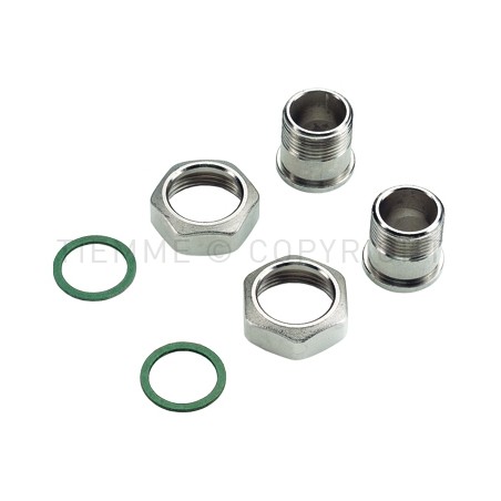 KIT BOCCHETTONI (CODOLO - GIRELLO - GUARNIZIONE) FILTRI AUTOPULENTI 1/2" - 3145 TIEMME 3130024 1