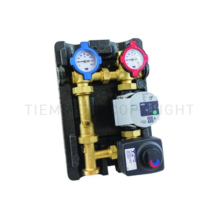 GRUPPO IDRAULICO MISC SERVOMOTORE COIBENTAZIONE SENZA CIRCOLATORE - 5535G3P TIEMME 3160023 1