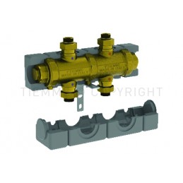 SEPARATORE IDRAULICO FILETTATO 1" - 7166 TIEMME 3160050 1