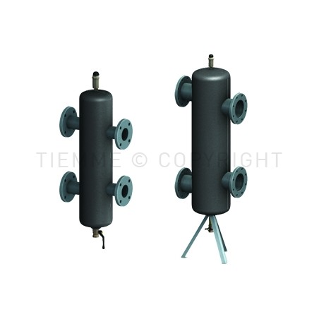 SEPARATORE IDRAULICO FLANGIATO COIBENTATO DN100 - 3167ISOL TIEMME 3160109 1