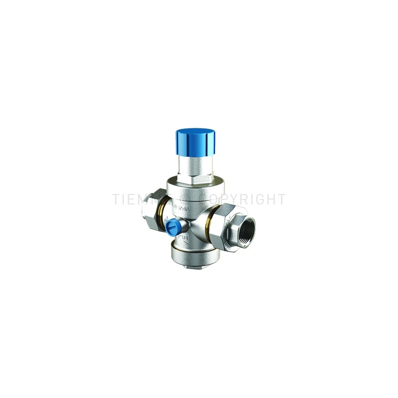 RIDUTTORE PRESSIONE NI F - F BOCCHETTONI 2" 25 BAR 44348 BAR OTTURATORE A PISTONE - 3107N TIEMME 3180018 1