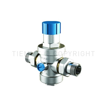 RIDUTTORE PRESSIONE NI M - M BOCCHETTONI 1" 25 BAR 44348 BAR OTTURATORE A PISTONE - 3108N TIEMME 3180070 1
