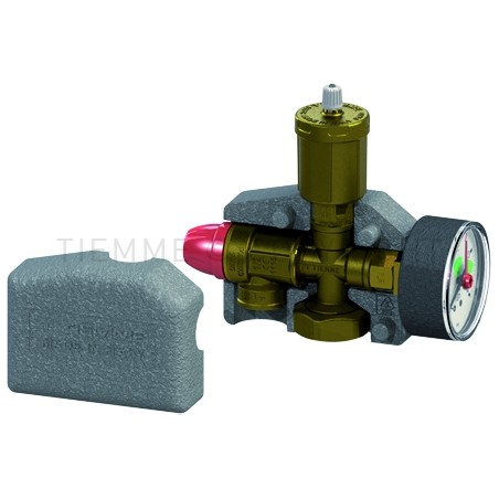 GRUPPO SICUREZZA ISOLATO CALDAIE A LEGNA 1" 1,5 BAR - 3175CT TIEMME 3190010 1