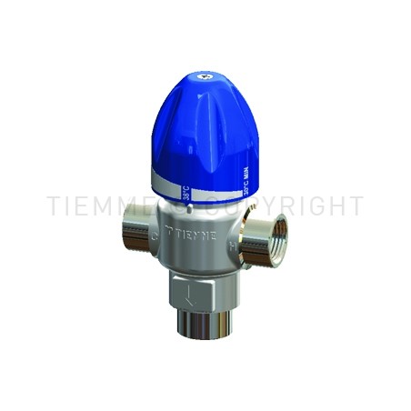 MISCELATORE TERMOSTATICO CR FEMMINA PER CENTRALE TERMICA 3/4" - 4737 TIEMME 3200037 1