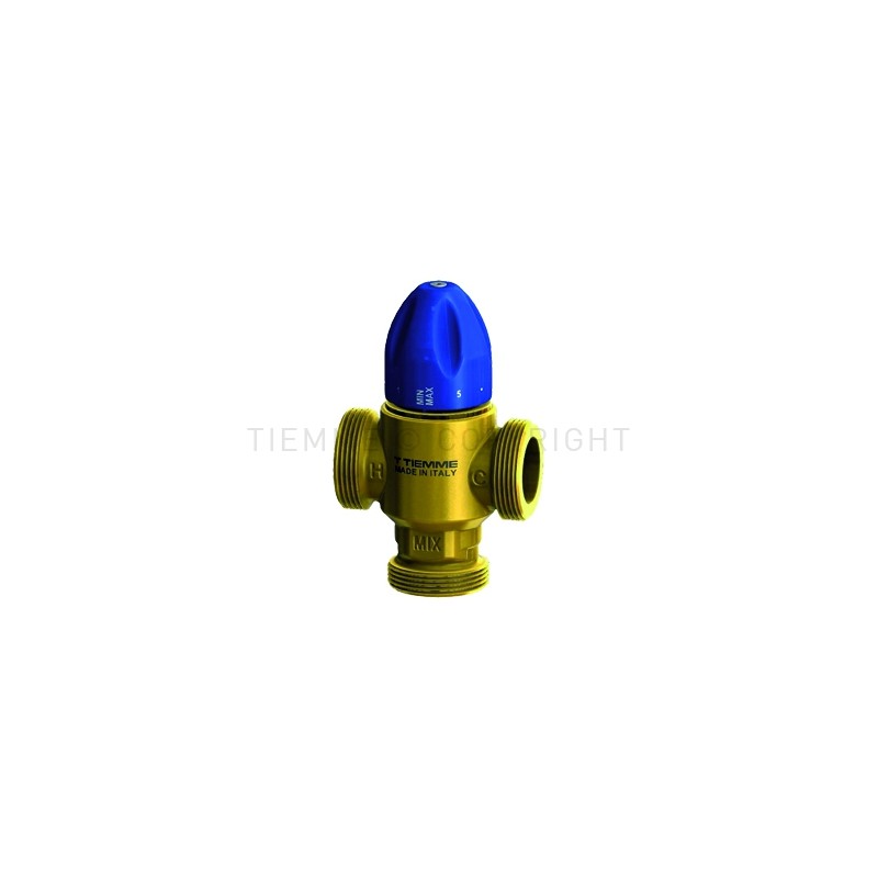 MISCELATORE TERMOSTATICO ALTE PORTATE PER CENTRALE TERMICA 1"1/4 - 4738G TIEMME 3200046 1