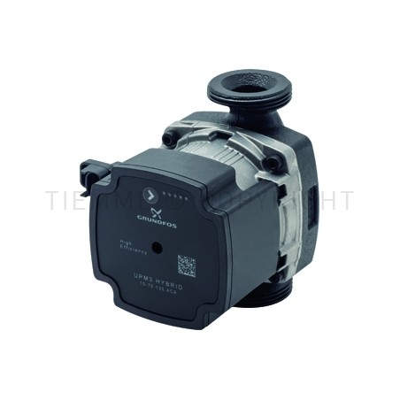 POMPA CIRCOLAZIONE GRUNDFOS UPM3 HYBRID 25/70 230VAC INT 130 - 3890PV TIEMME 4500091 1