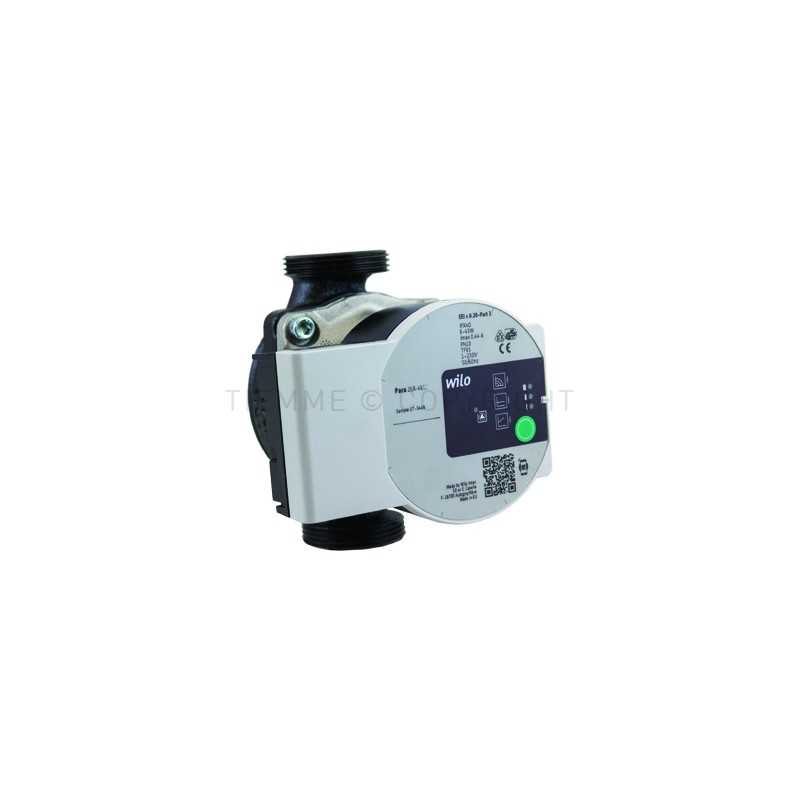 POMPA CIRCOLAZIONE WILO PARA - 44464 230VAC INT 130 - 3890PW5 TIEMME 4500557 1 POMPA CIRCOLAZIONE WILO PARA - 44464 230VAC INT 130 - 3890PW5 TIEMME 4500557 1