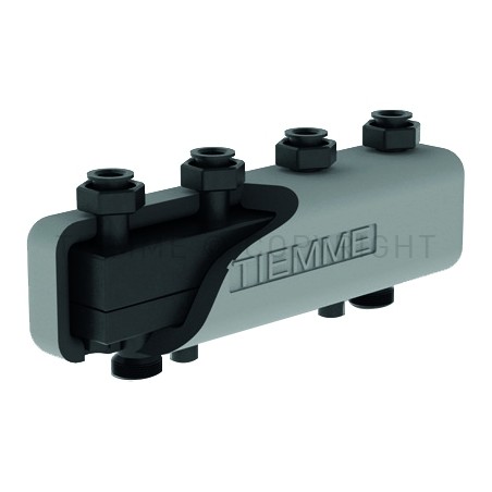 COMPENSATORE IDRAULICO/COLLETTORE ACCIAIO 3 M3/h N gradi3 CIRCUITI ATT 1"1/2 SEDE PIANA INT 125 - 5539X TIEMME 5570002 1