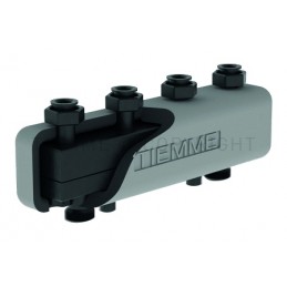 COMPENSATORE IDRAULICO/COLLETTORE ACCIAIO 7 M3/h N gradi2 CIRCUITI ATT 1"1/2 SEDE PIANA INT 125 - 5539X TIEMME 5570003 1