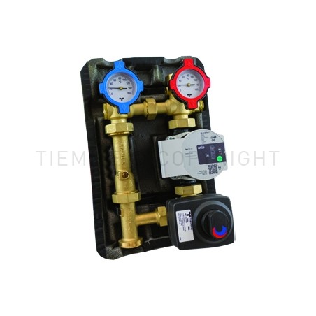 GRUPPO IDRAULICO MISC SERVOM 0 - 10 24V FREDDO NO POMPA DN25 INT 130 - 5536GS TIEMME 5570388 1