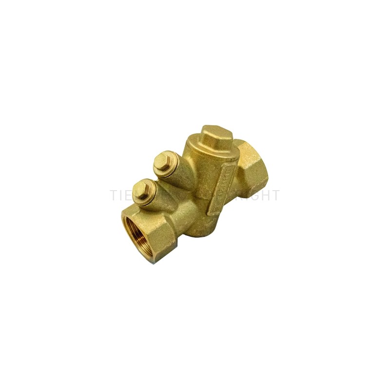 VALV BILANCIAM TM - BASIC F/F DN15 40 - 400 KPA CON CARTUCCIA REGOLAB 0,281 - 0,653 M3/H ROSSA - 6541CC TIEMME 6510760 1
