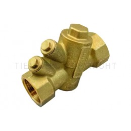 VALV BILANCIAM TM - BASIC F/F DN20 20 - 130 KPA CON CARTUCCIA REGOLAB 0,352 - 0,984 M3/H VERDE - 6541CC TIEMME 6510770 1