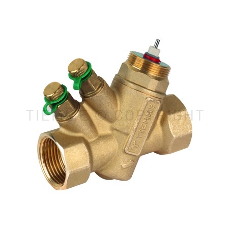 VALV BILANCI TM - AUTO F/F DN32 16 - 800 KPA CARTUC REG EST PER SERVOM 0,865 - 4,63 M3/H VERD - 6542CCS TIEMME 6510821 1