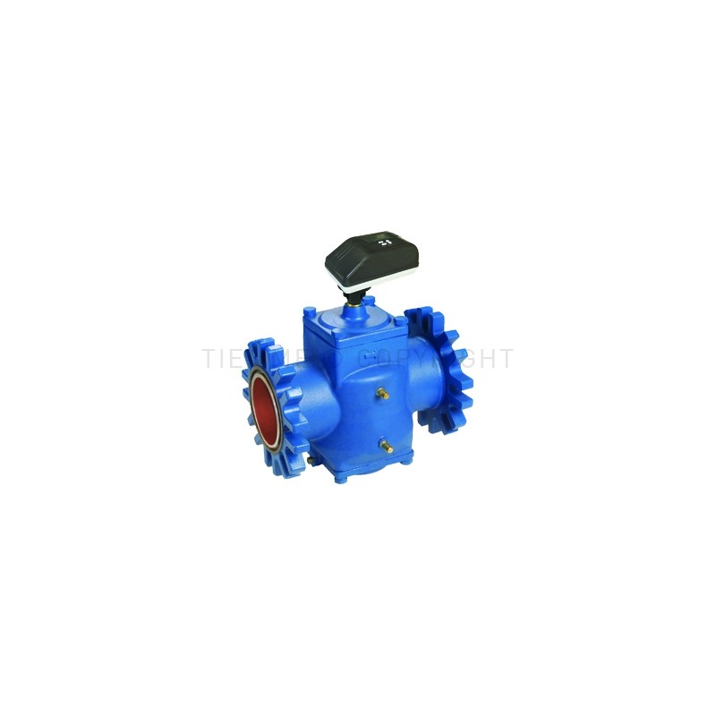VALV BILANCI DINAMICO, GRANDI DIAMETRI DN100 MOTORIZZATA 35 - 800 KPA 17000 - 51000 L/H - 6544DN TIEMME 6510844 1