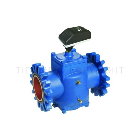 VALV BILANCI DINAMICO, GRANDI DIAMETRI DN100 MOTORIZZATA 50 - 800 KPA 13300 - 72700 L/H - 6544DN TIEMME 6510845 1