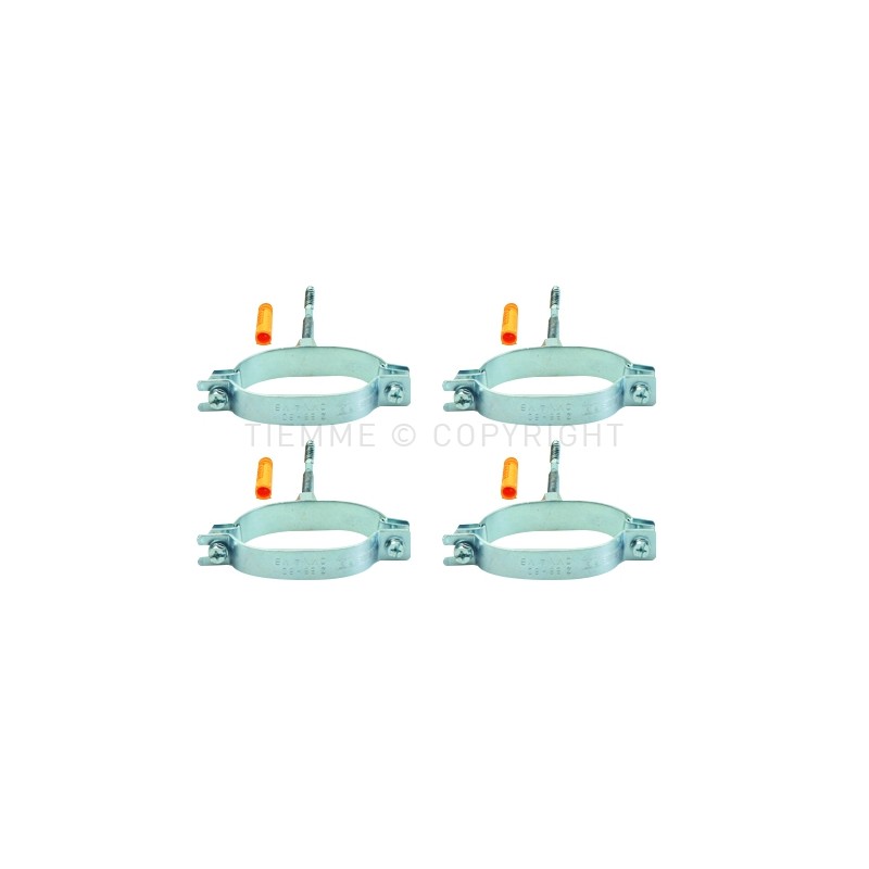 SET (4 COLLARI OVALI) FISSAGGIO MURO TUBO INOX DN16 - 0705COL TIEMME 710006 1 SET (4 COLLARI OVALI) FISSAGGIO MURO TUBO INOX DN16 - 0705COL TIEMME 710006 1