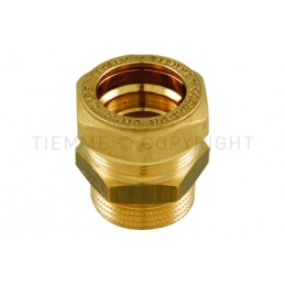 RACCORDO DIRITTO COBRASUN TUBO CORRUGATO INOX DN16 X 1/2" MAS - 3000X TIEMME 710036 1