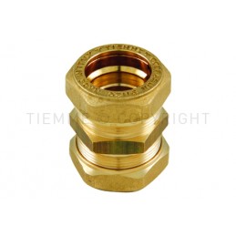 RACCORDO DIRITTO COBRASUN TUBO CORRUGATO INOX DN20 X DN20 - 3001X TIEMME 710044 1