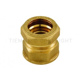 RACCORDO DIRITTO COBRASUN TUBO CORRUGATO INOX DN20 X 3/4" FEM - 3002X TIEMME 710053 1