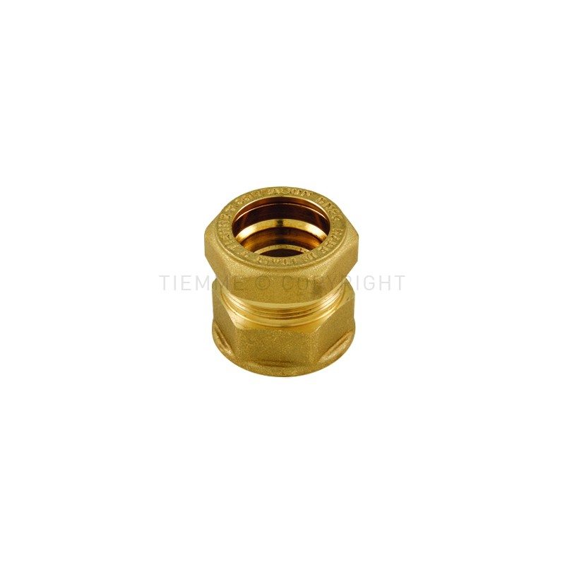 RACCORDO DIRITTO COBRASUN TUBO CORRUGATO INOX DN20 X 3/4" FEM - 3002X TIEMME 710053 1
