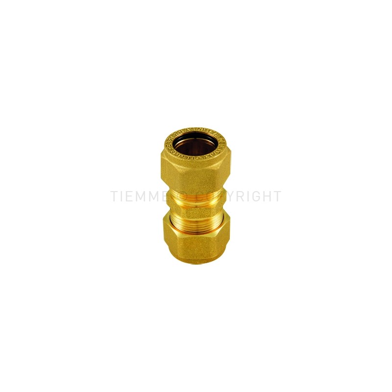 RACCORDO DIRITTO EASYSOLAR TUBO CORRUGATO INOX DN16 X DN16 - 3201X TIEMME 710064 1