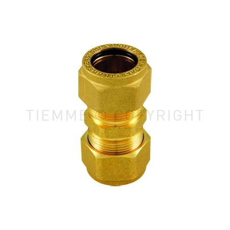 RACCORDO DIRITTO EASYSOLAR TUBO CORRUGATO INOX DN16 X DN16 - 3201X TIEMME 710064 1