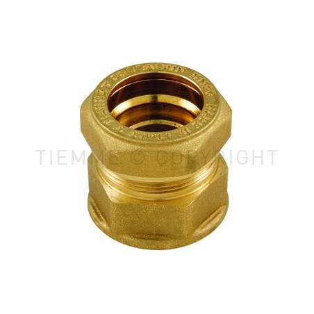 RACCORDO DIRITTO COBRASUN TUBO CORRUGATO INOX DN32 X 1"1/4 FEM - 3002X TIEMME 710088 1