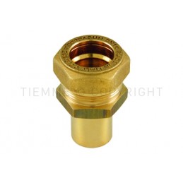 RACCORDO DIRITTO COBRASUN TUBO CORRUGATO INOX DN20 X 22 - 3011X TIEMME 710093 1
