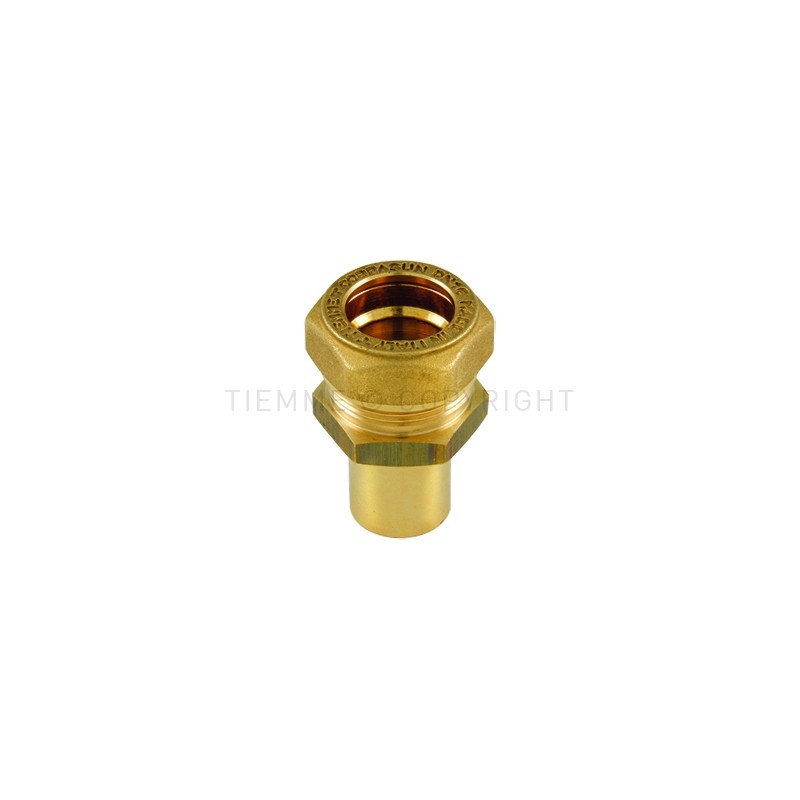 RACCORDO DIRITTO COBRASUN TUBO CORRUGATO INOX DN20 X 22 - 3011X TIEMME 710093 1 RACCORDO DIRITTO COBRASUN TUBO CORRUGATO INOX DN20 X 22 - 3011X TIEMME 710093 1