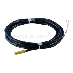 SONDA TEMPERATURA PT 1000 CAVO SILICONE L 2 M SONDA ACCIAIO 6X25MM - 4736SONDA TIEMME 4700027 1