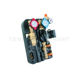 GRUPPO IDRAULICO DOPPIO POMPA GRUNDFOS UPM3 SOLAR 15 - 75 IMPIANTI SOLARI 11171 L/MIN - 4745 TIEMME 4700409 1