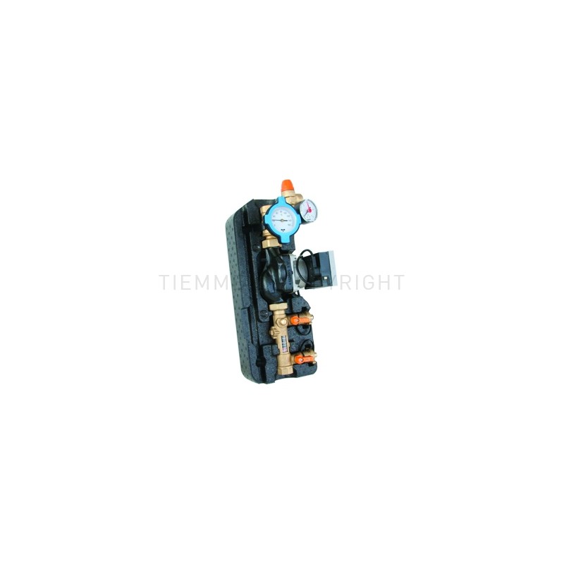 GRUPPO IDRAULICO SINGOLO POMPA GRUNDFOS UPM3 SOLAR 15 - 75 IMPIANTI SOLARI 44470 L/MIN - 4744 TIEMME 4700411 1